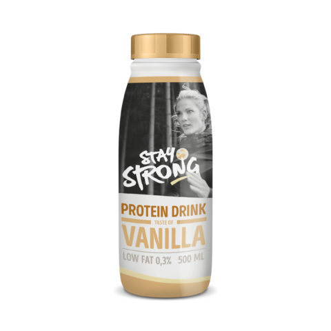 Stay Strong proteindrik med smag af vanilje