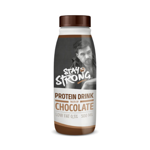 Stay Strong proteindrik med smag af chokolade