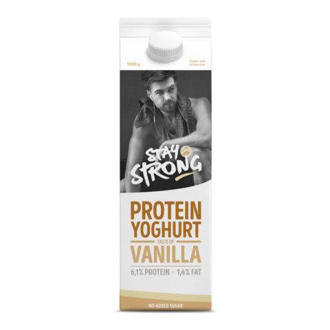 Stay Strong Proteinyoghurt med smag af vanilje