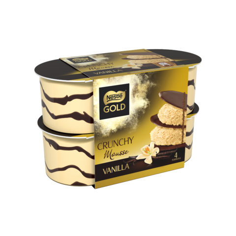 Nestlé Gold Crunchy Vanilla Mousse